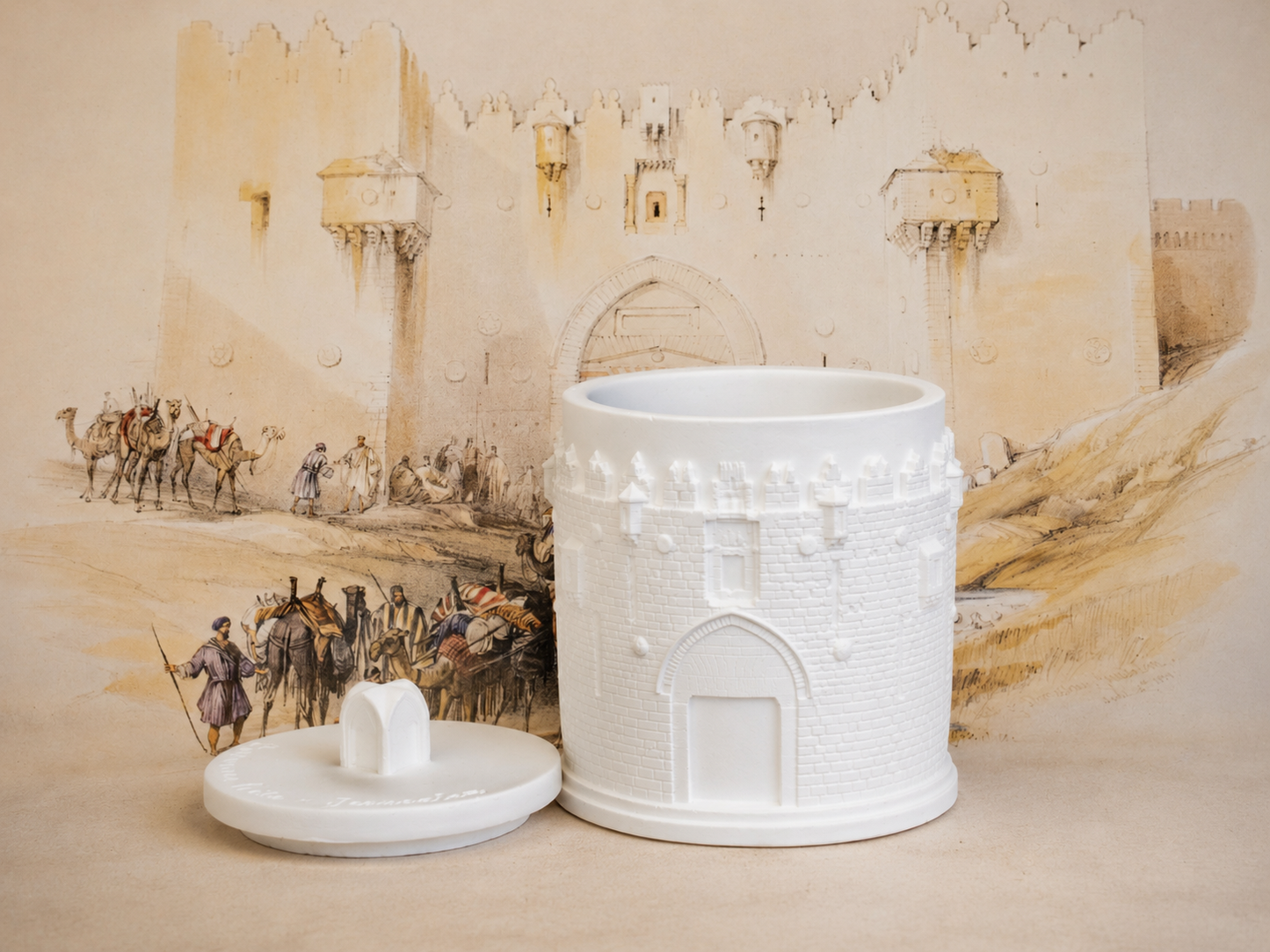 Gates Of Jerusalem Candle