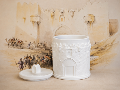 Gates Of Jerusalem Candle
