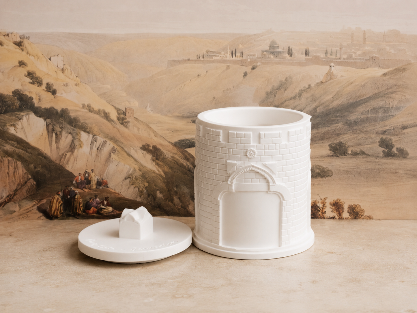 Gates Of Jerusalem Candle