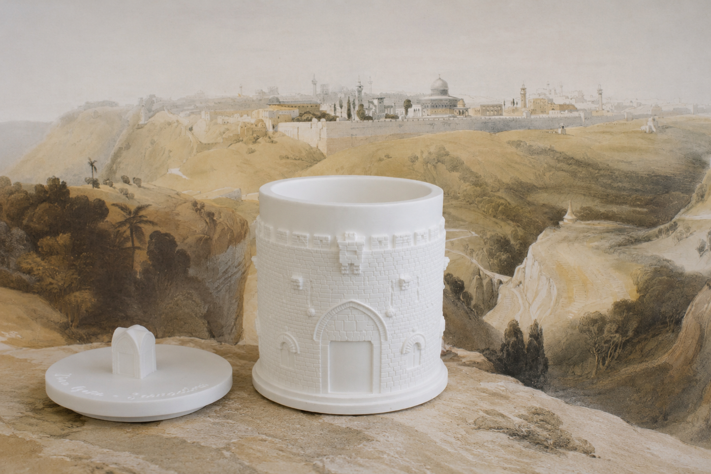 Gates Of Jerusalem Candle